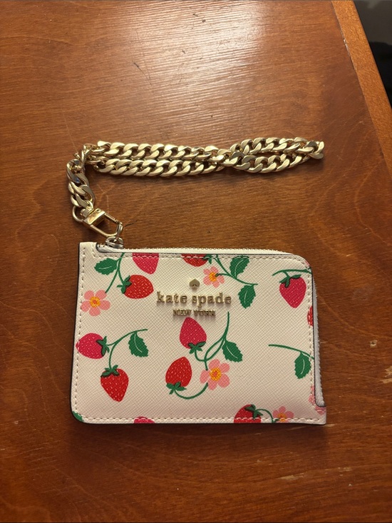 kate spade Handbags - kate spade strawberry card holder